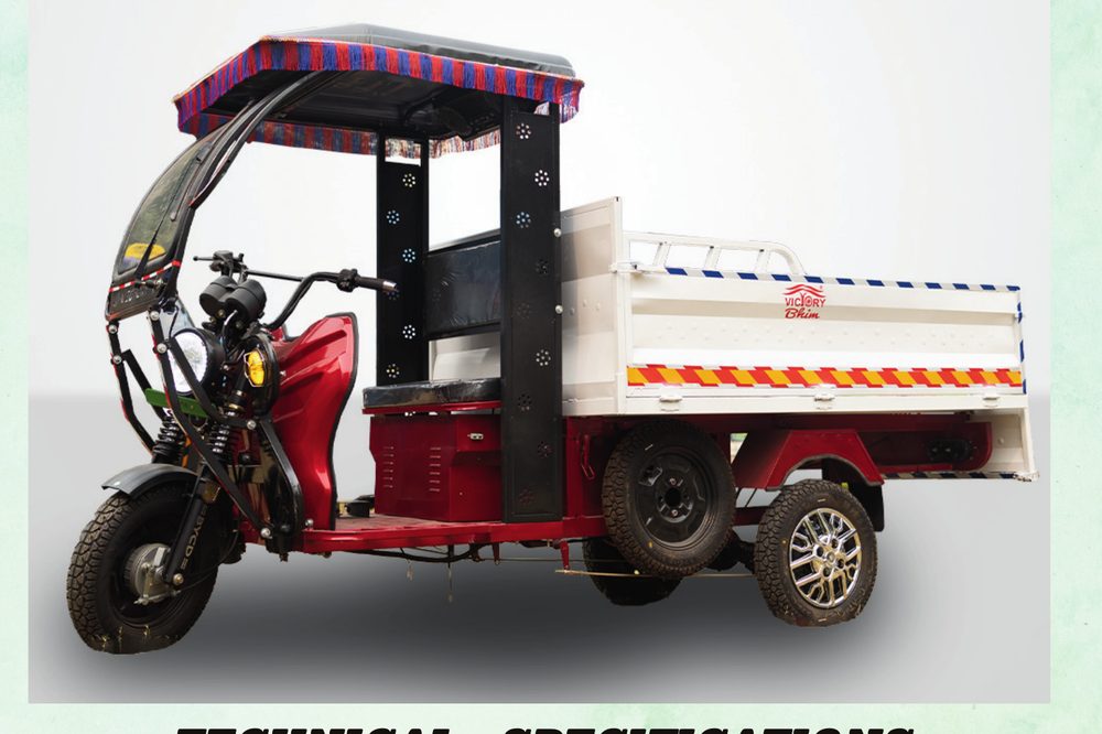Scudo L3 Heavy Loader rickshaw type