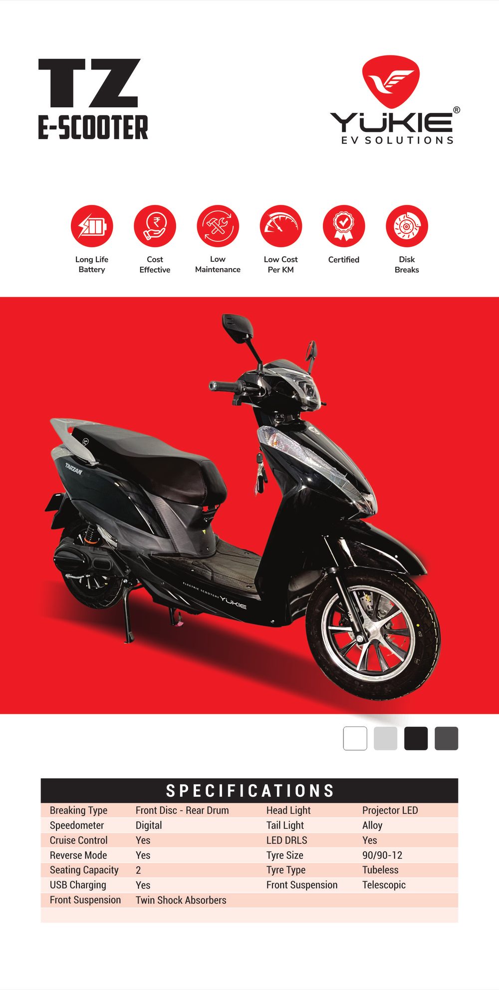 Scudo TZ e-scooter